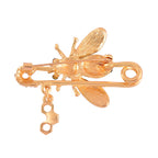 Multi Colour Crystal Bee Brooch