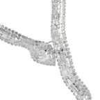 One Time NY Close Out- Serpent Necklace set with over 200 Austrian Crystals