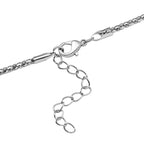 Serpent Crystal Snake Necklace (Size - 24)