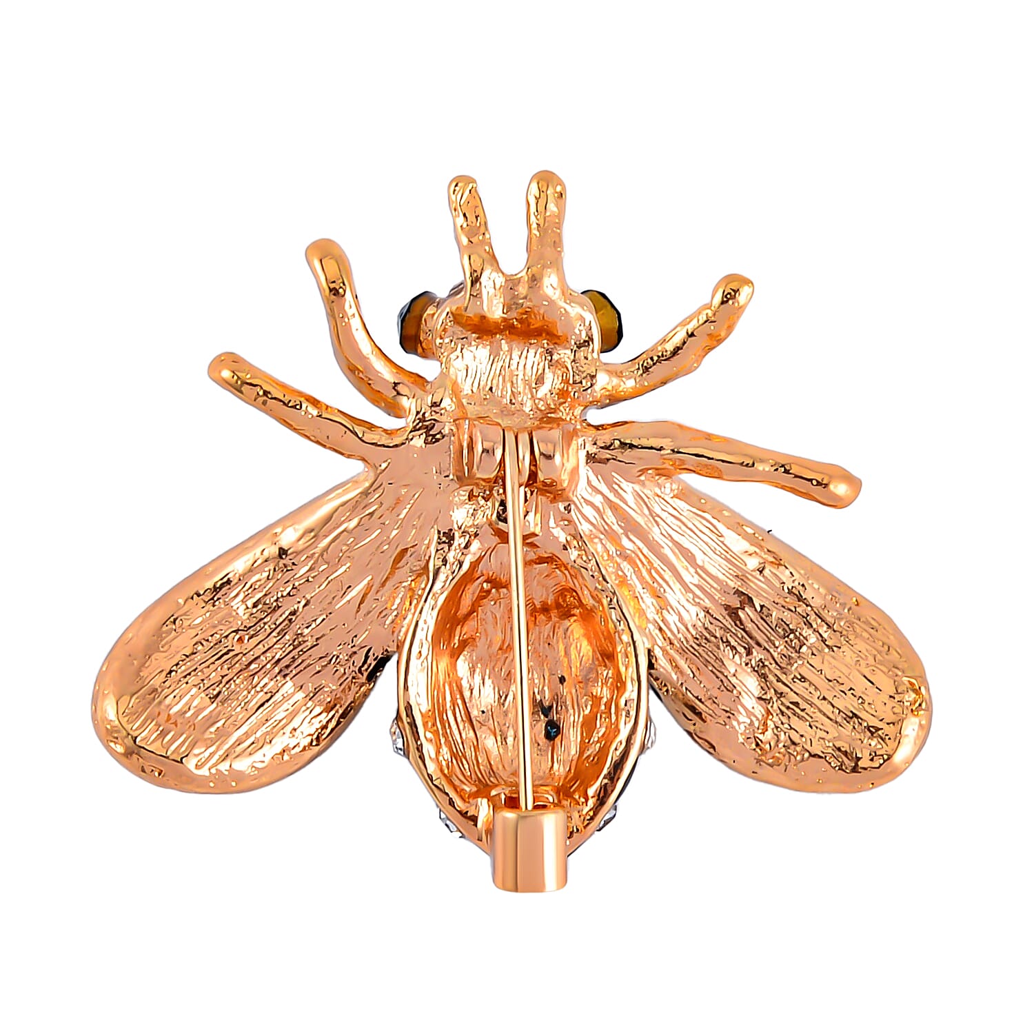 Crystal Honeybee Design Brooch 7639678 3
