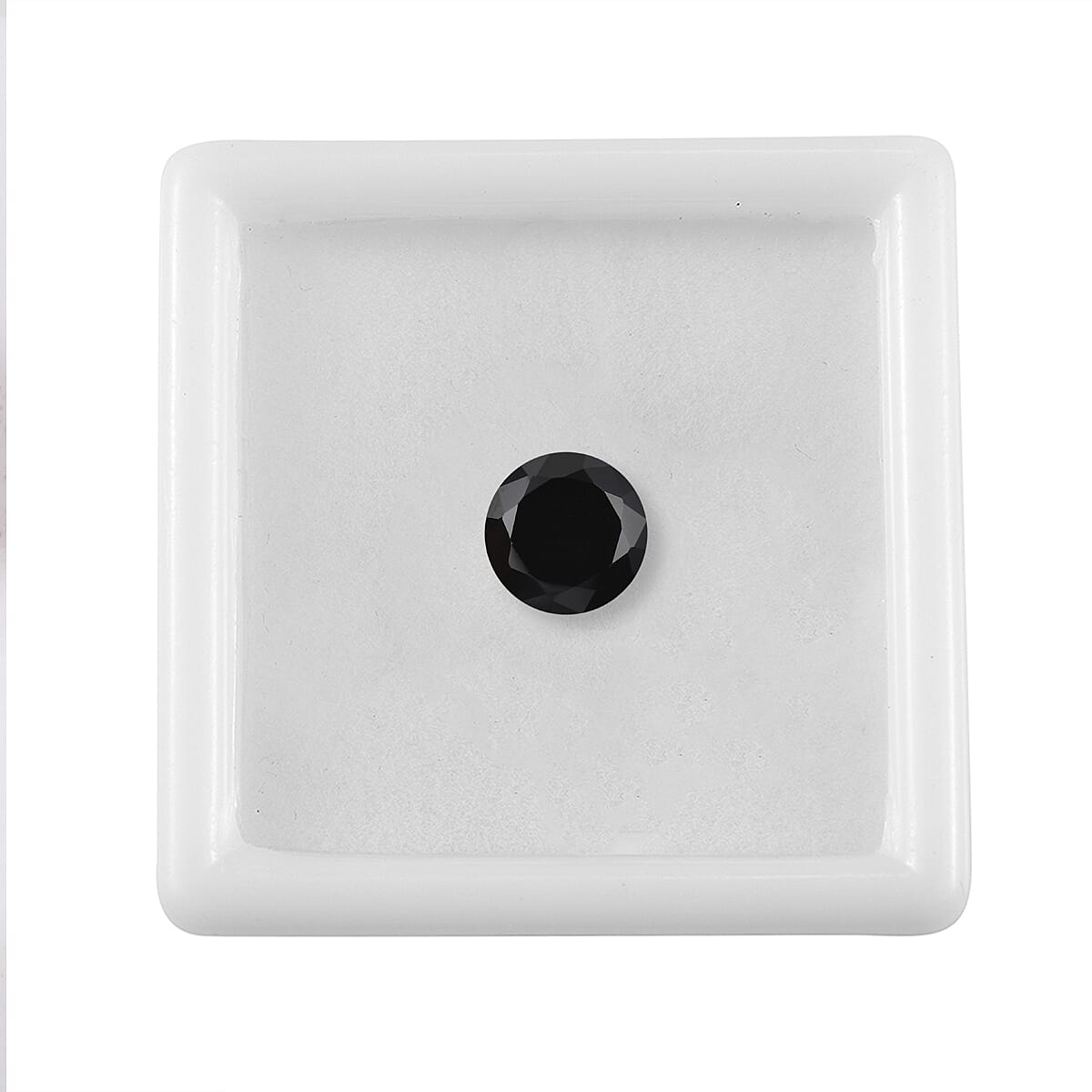 3.18 Ct. Black Cubic Zirconia Loose Gemstone in Round Shape 8063751 3