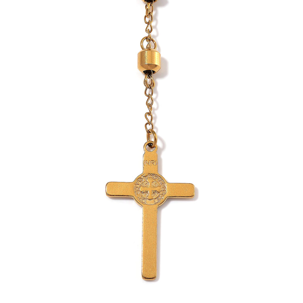 Close Out Deal - Black Enamel Necklace (Size - 26)
