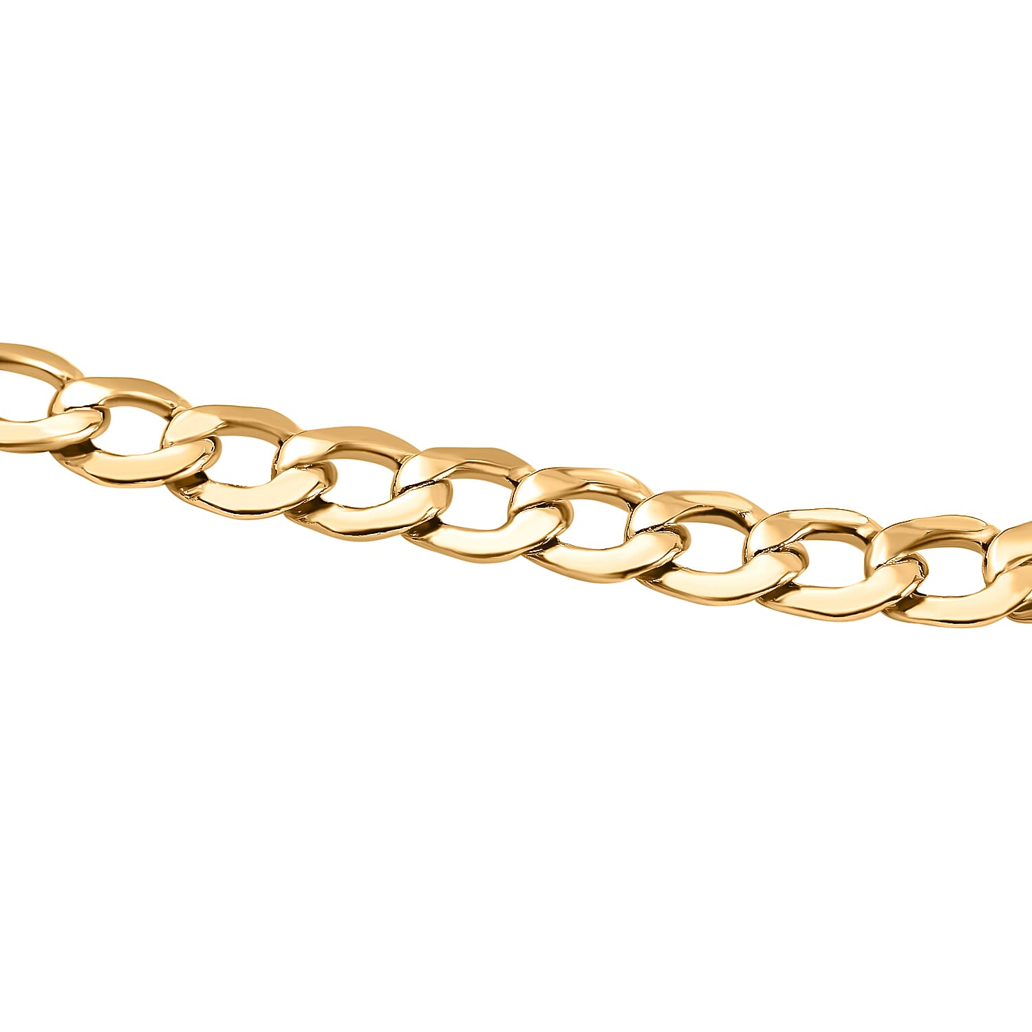 9K Yellow Gold Curb Necklace (Size - 20). Gold Wt 2.68 Gms 7683909 2