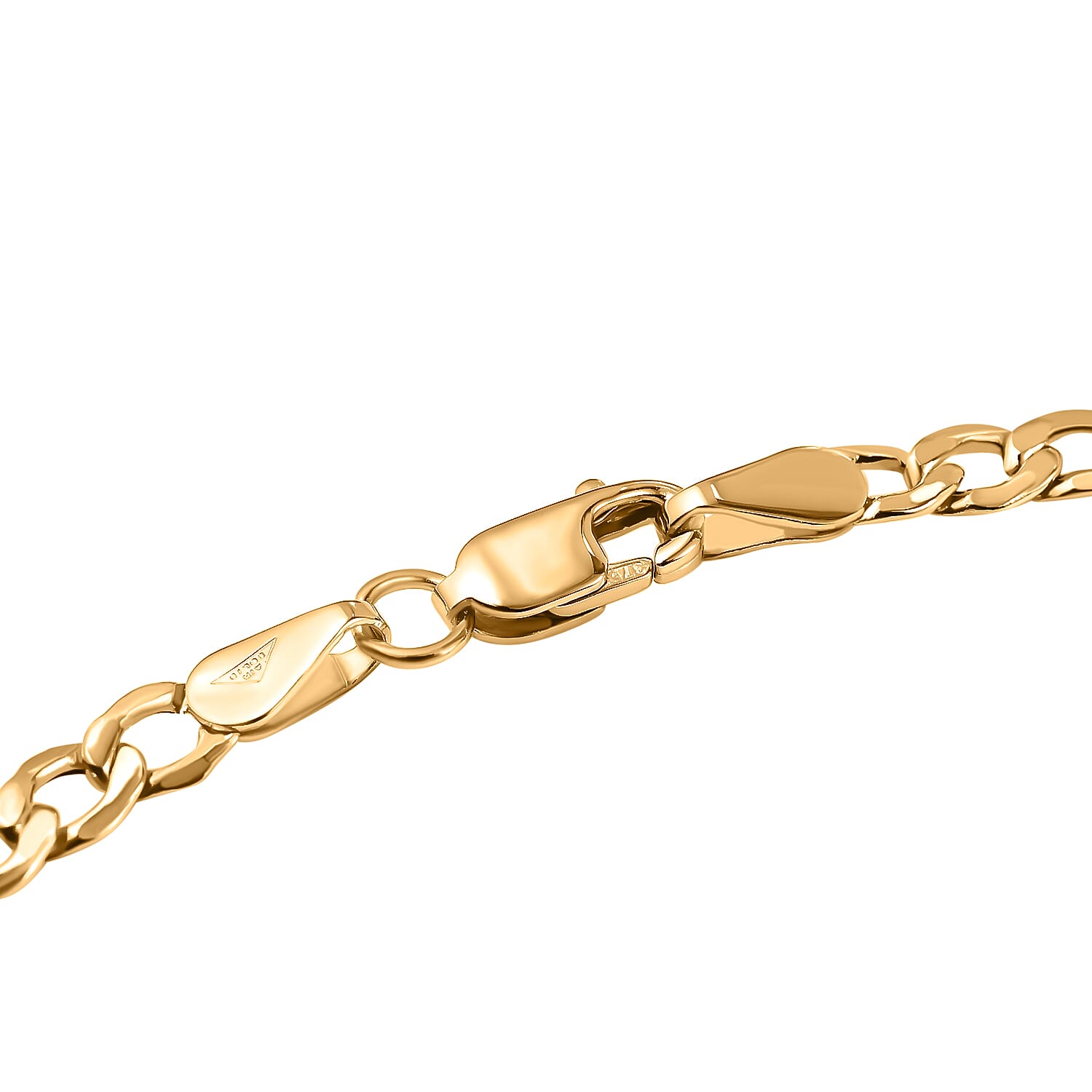 9K Yellow Gold Curb Necklace (Size - 20). Gold Wt 2.68 Gms 7683909 3