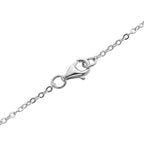 Natural Boots Black Jade Buddha Pendant with Chain (Size 20) in Rhodium Overlay Sterling Silver.