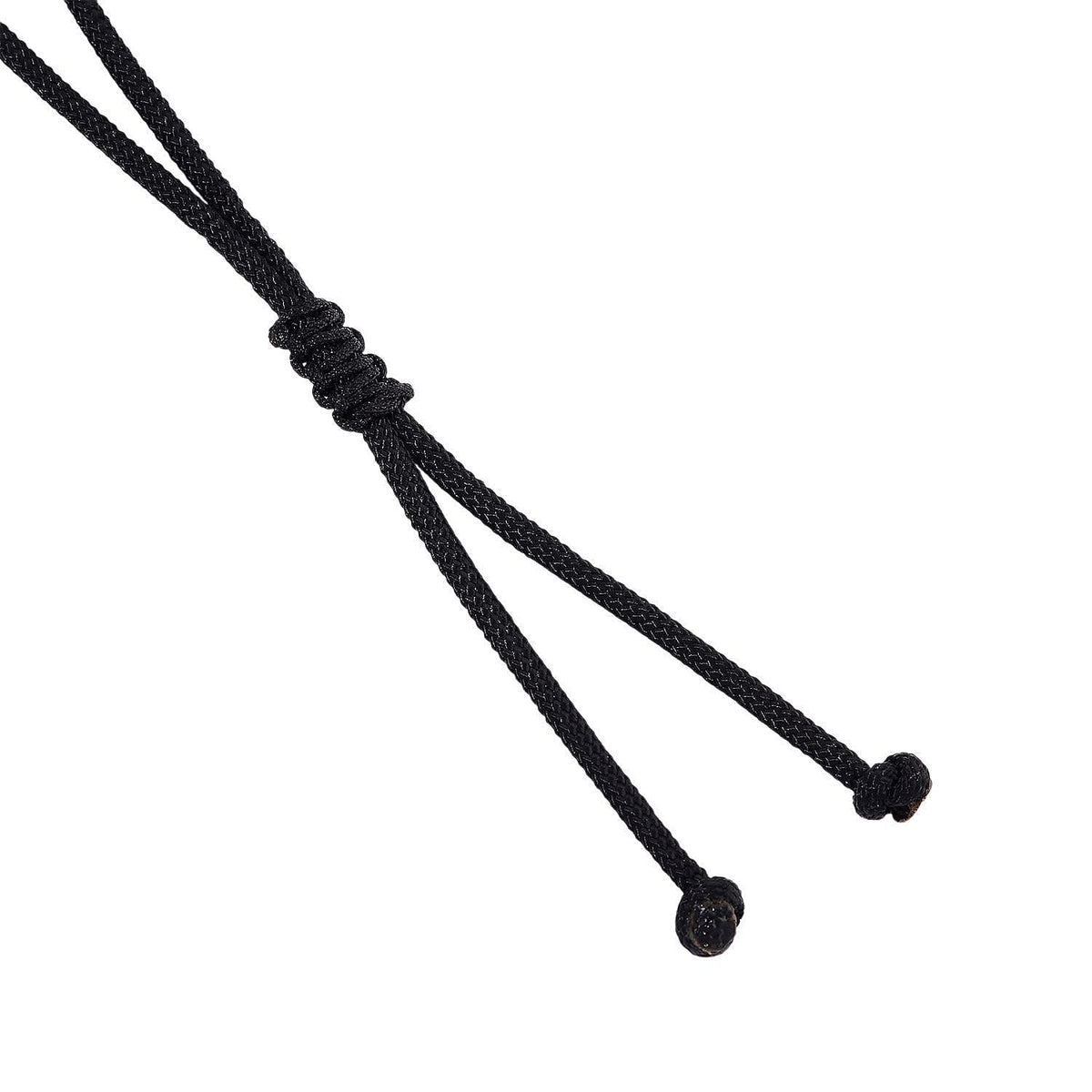 Black Jade Buddha Pendant with Black Cord Necklace (Size - 28 Adjustable) 79.00 Ct. 8271402 5