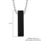Black Obsidian Necklace (Size - 24) with Lobster Clasp 90.00 Ct.