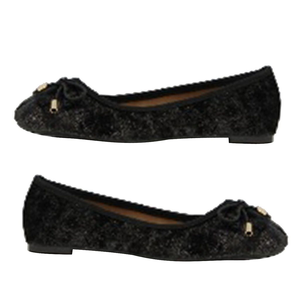 Black Patch Slip-On Shoe (Size 7)