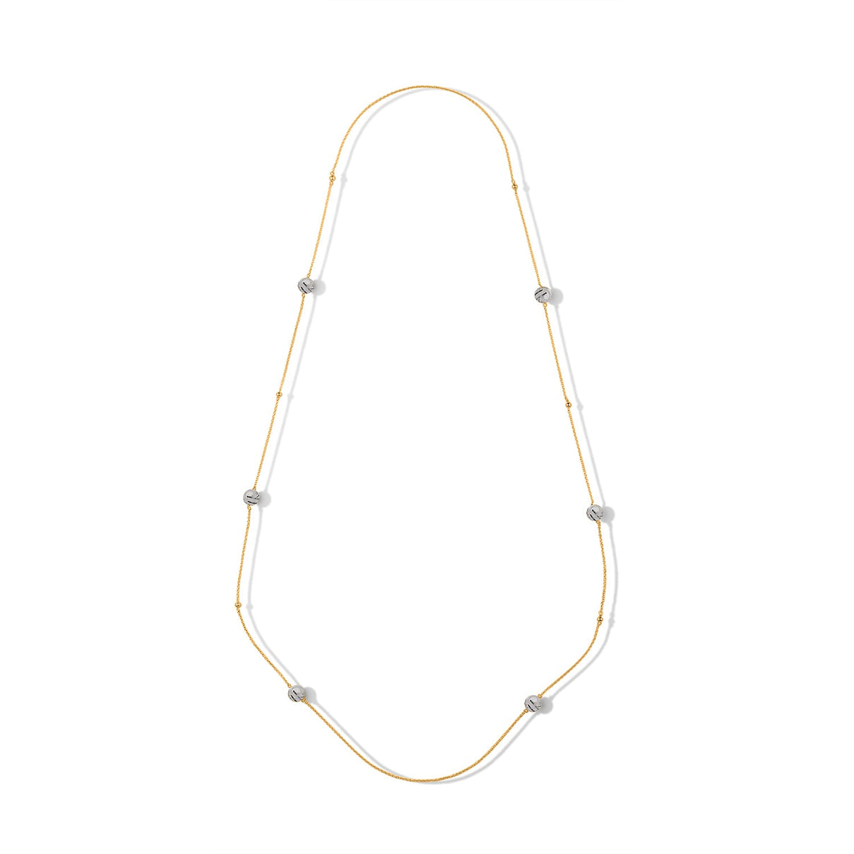 Tucson Close Out-Black Rutilated Quartz Station Necklace (Size - 36) V32516620 0