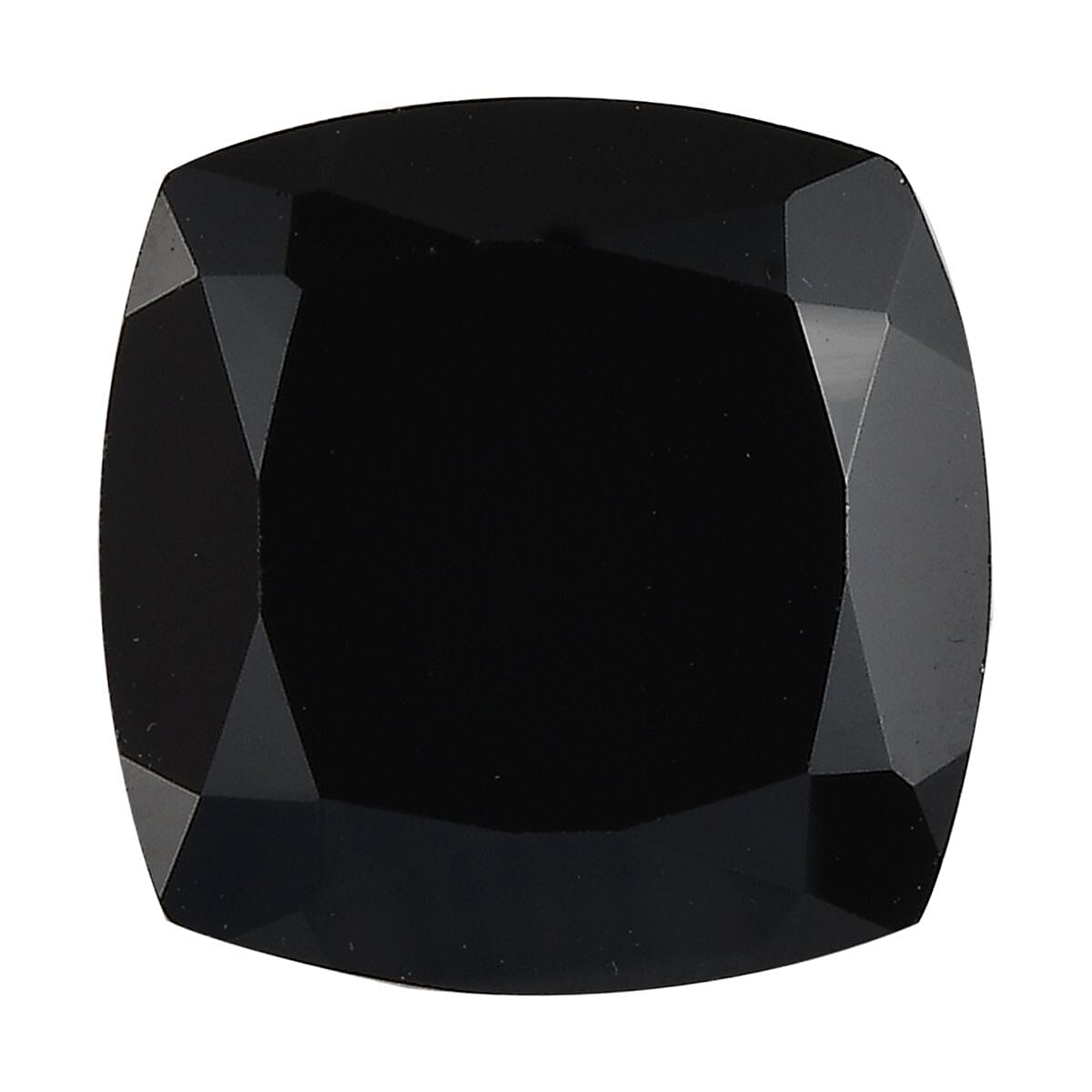Black Spinel Loose Gemstone in Cushion Shape (11x11mm) 7778357 0
