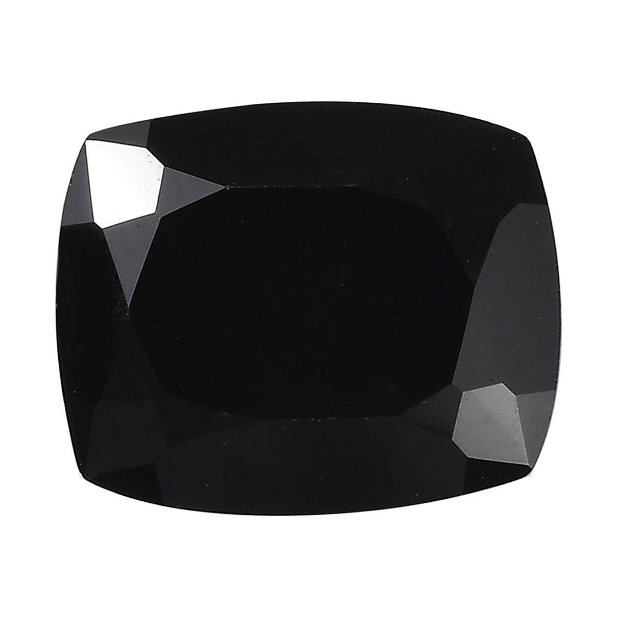 Black Spinel Loose Gemstone in Cushion Shape (11x9mm) 7778358 0