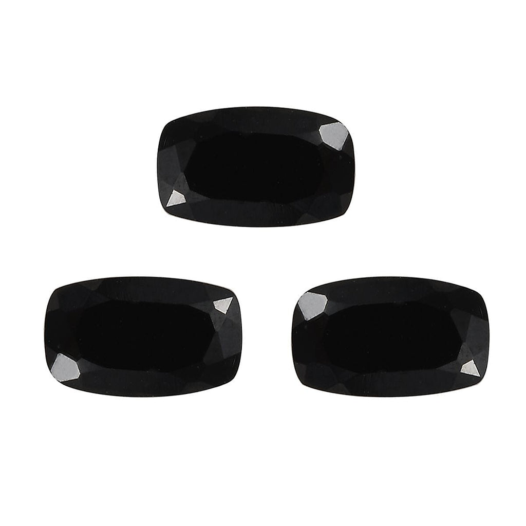 Black Spinel Cushion 5x3 mm