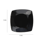 Black Spinel Cushion 5x5 mm