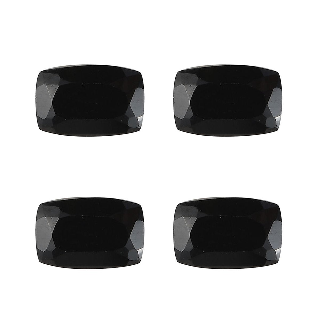 Black Spinel Cushion 6x4 mm