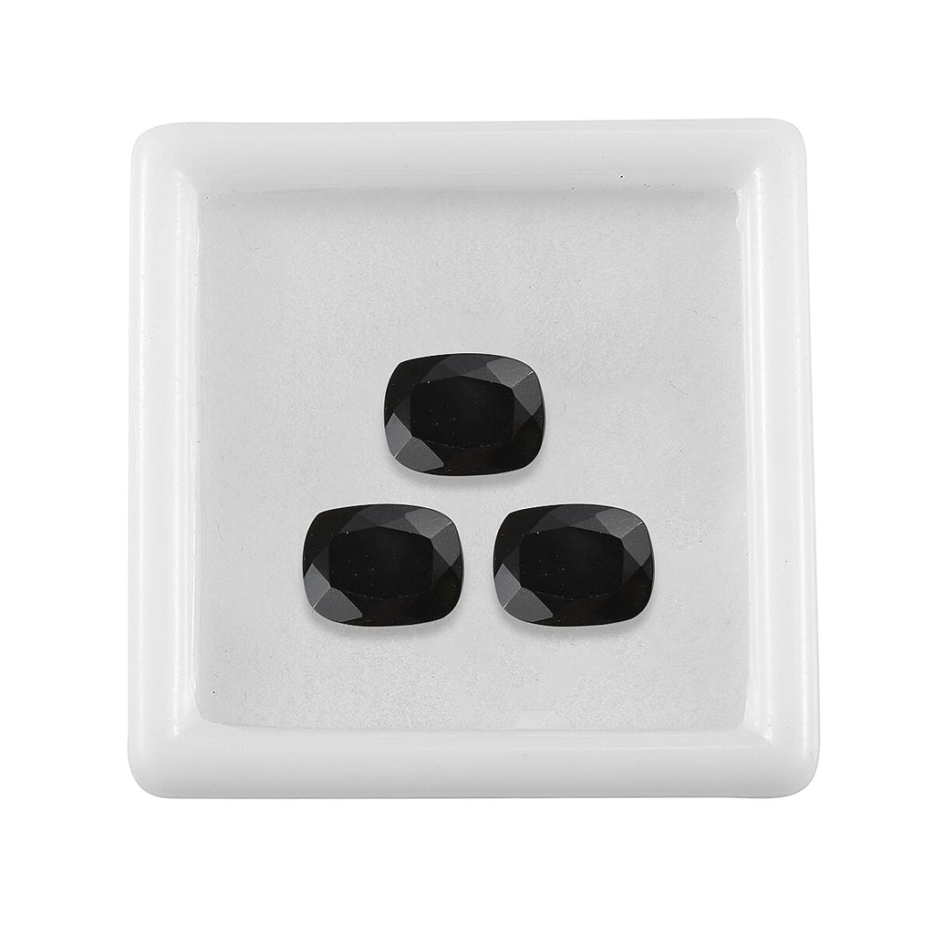 Black Spinel Cushion 9x7 mm