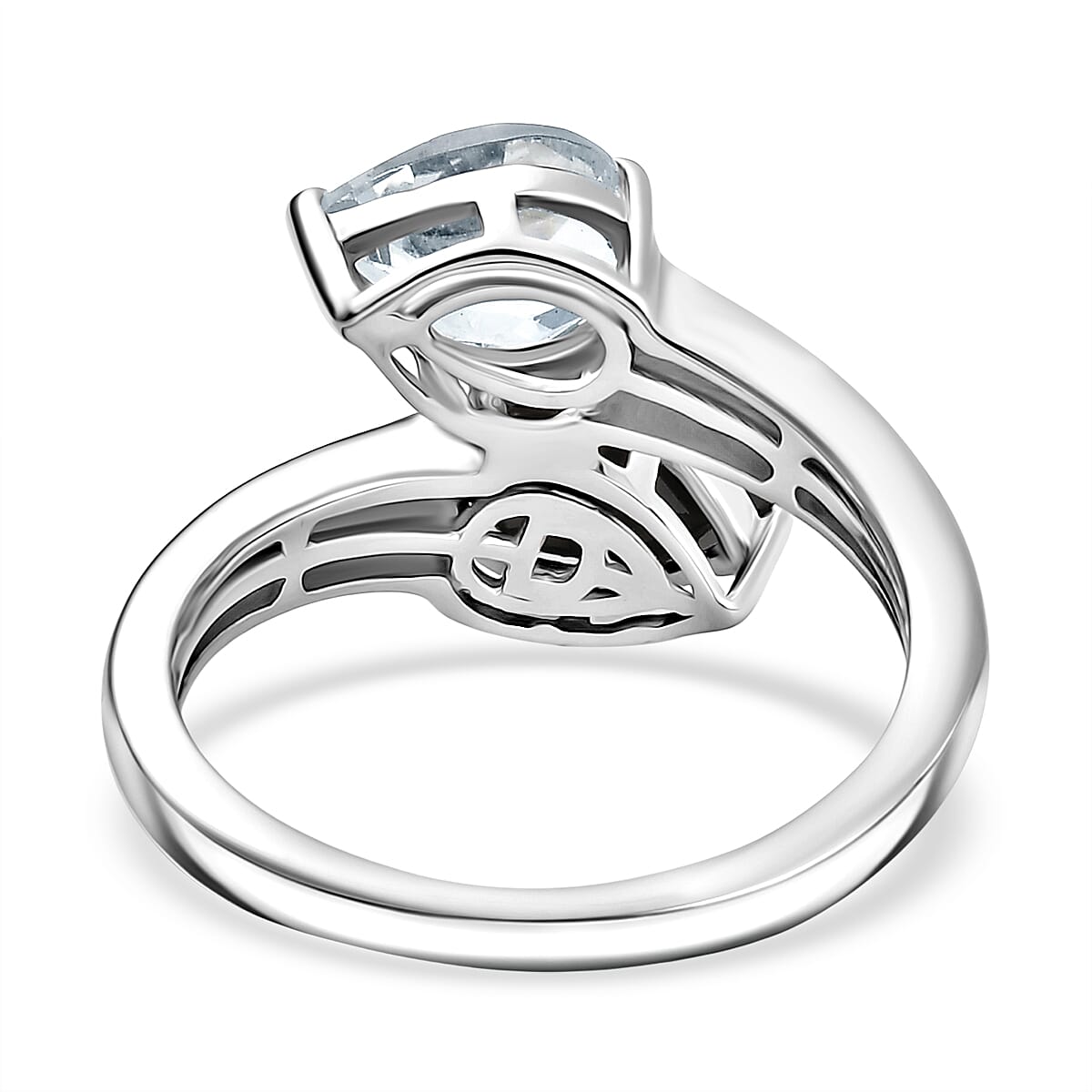 D'Joy Natural Thai Black Spinel Ring in Platinum Overlay Sterling Silver 2.75 Ct. 8271533 4