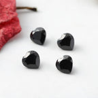 Black Spinel Heart 4 mm
