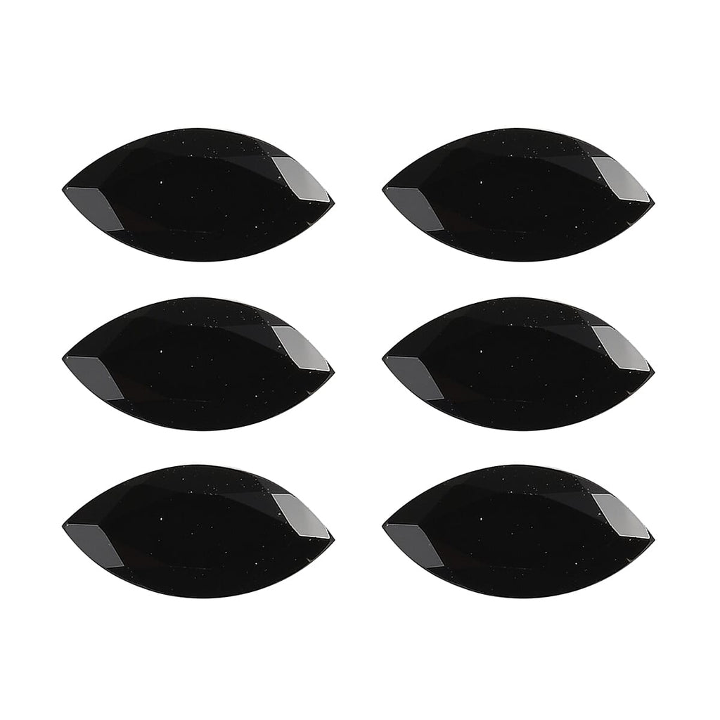 Black Spinel Marquee 10x5 mm