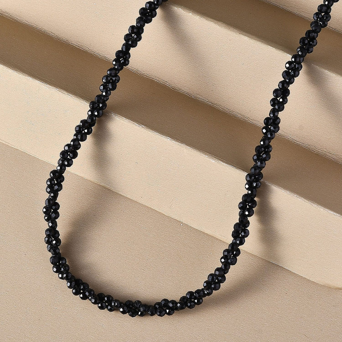 Boi Ploi Black Spinel Necklace (Size - 20) in Sterling Silver 62.56 Ct. 7259794 2