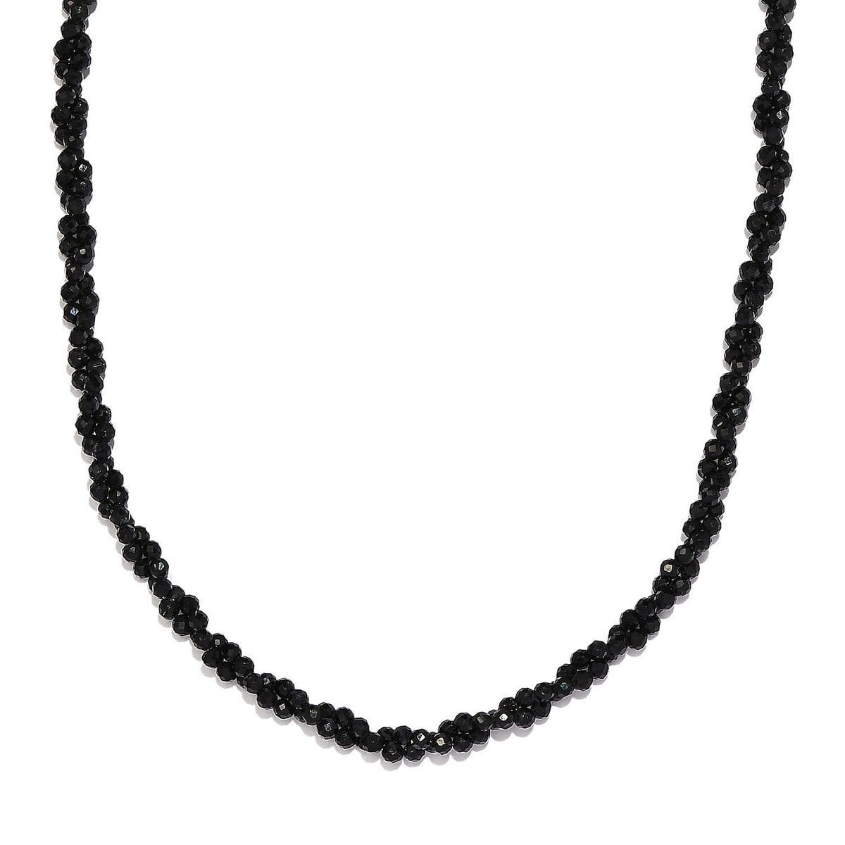 Boi Ploi Black Spinel Necklace (Size - 20) in Sterling Silver 62.56 Ct. 7259794 3