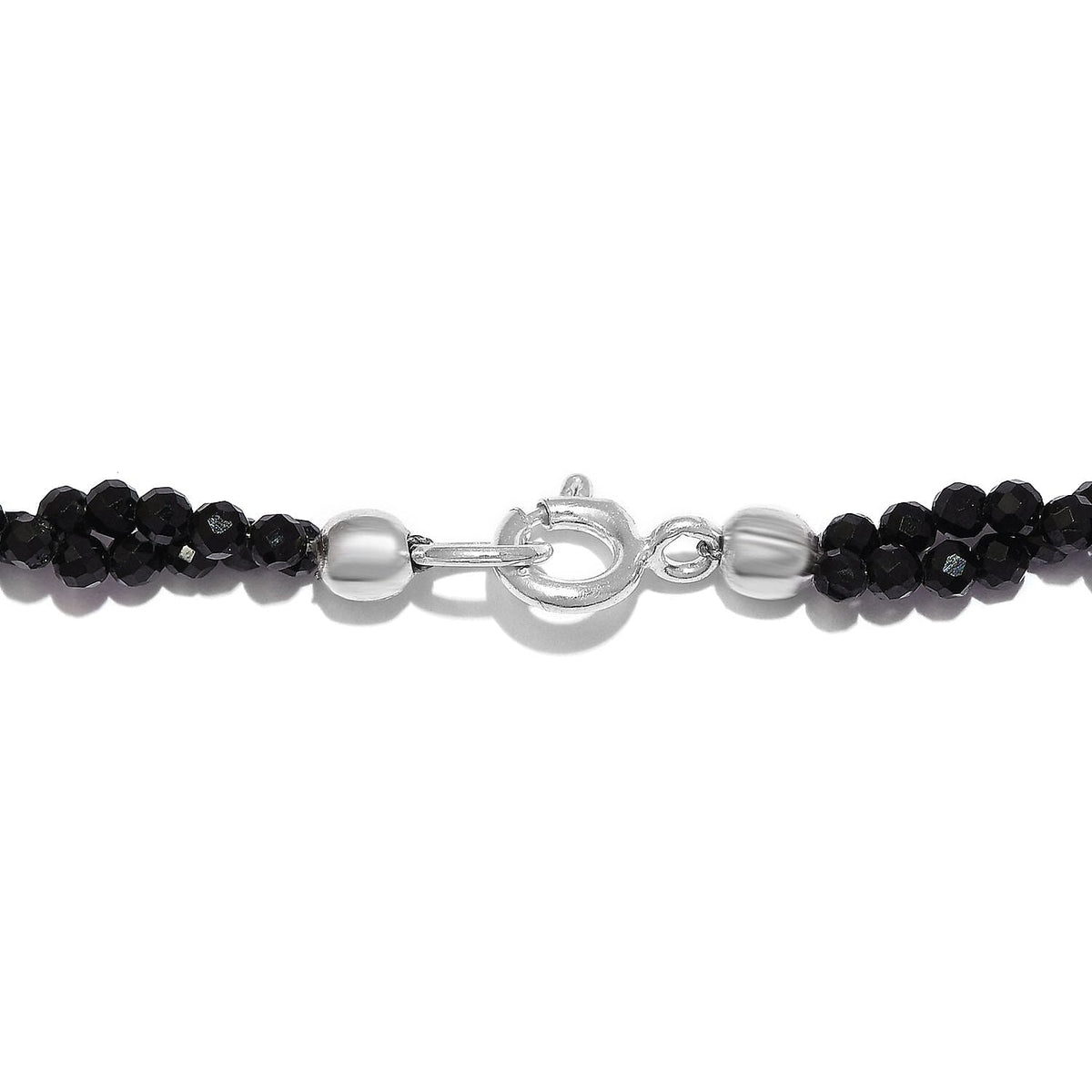 Boi Ploi Black Spinel Necklace (Size - 20) in Sterling Silver 62.56 Ct. 7259794 4