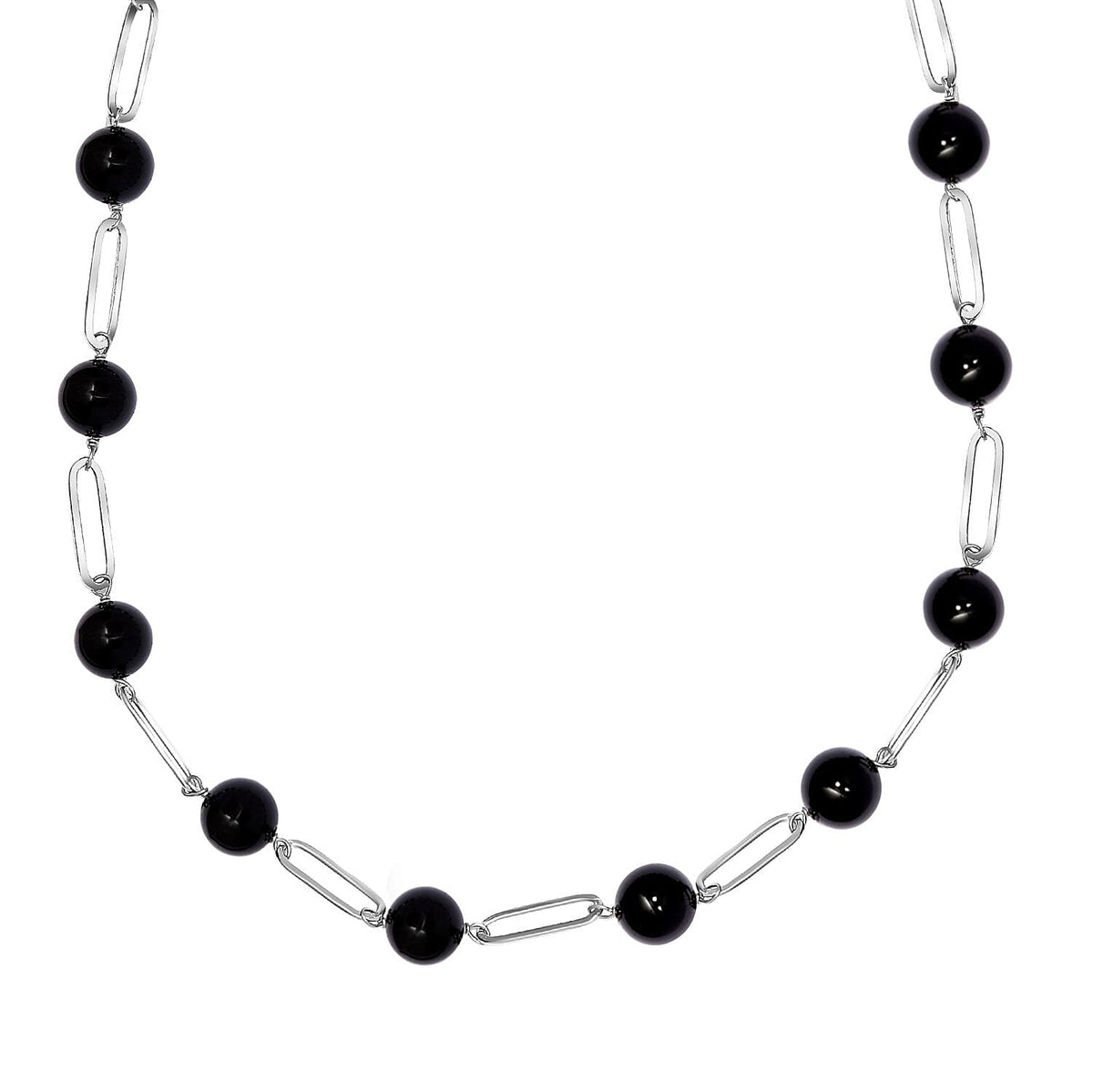 Black Spinel Necklace (Size - 20) 98.78 Ct. 7254955 4