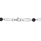 Black Spinel Necklace (Size - 20) 98.78 Ct.