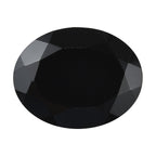 Black Spinel Oval 10x8 mm