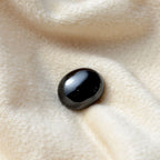 Black Spinel Oval 12x10 mm