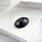 Black Spinel Oval 14x10 mm