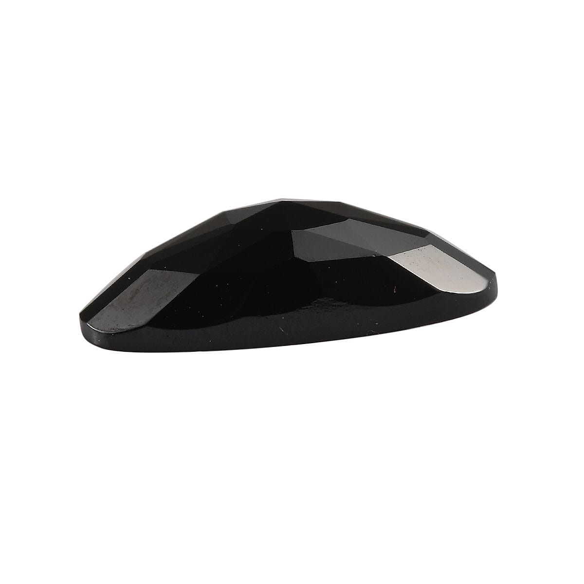 Set of 3 Black Spinel Loose Gemstones in Oval Shape (14x7mm) 7778377 2
