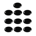 Black Spinel Oval 6x4 mm