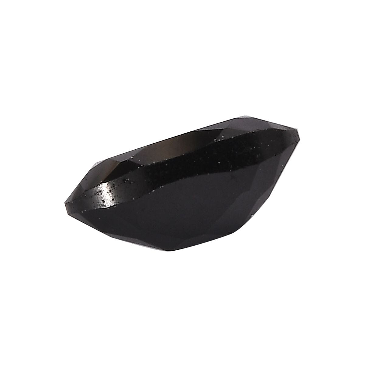 Set of 10 Black Spinel Loose Gemstones in Oval Shape (6x4mm) 7933313 3