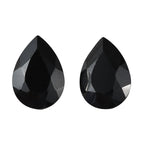 Black Spinel Pear 10x7 mm