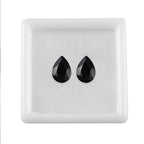 Black Spinel Pear 10x7 mm