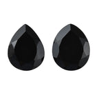 Black Spinel Pear 10x8 mm