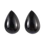 Black Spinel Pear 11x9 mm