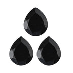 Black Spinel Pear 14x9 mm