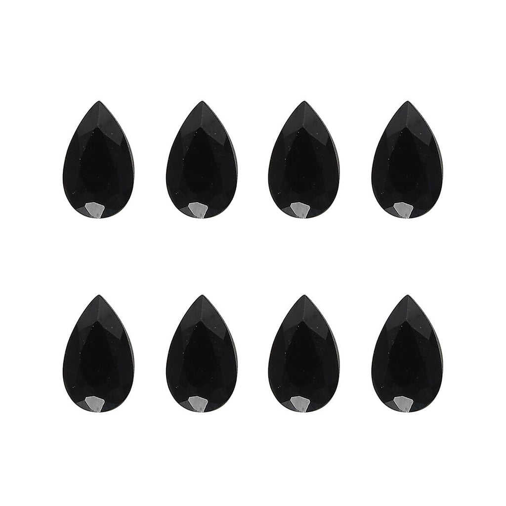 Black Spinel Pear 4x3 mm