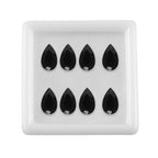 Black Spinel Pear 5x3 mm