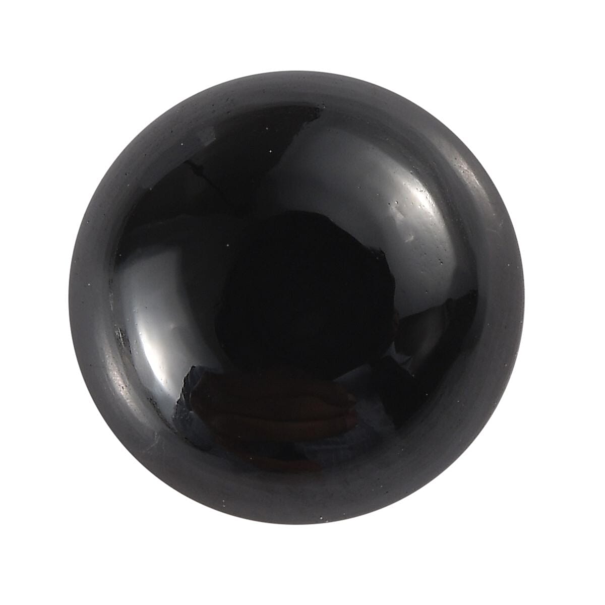 Black Spinel Loose Gemstone in Round Shape (9mm) 7778384 0