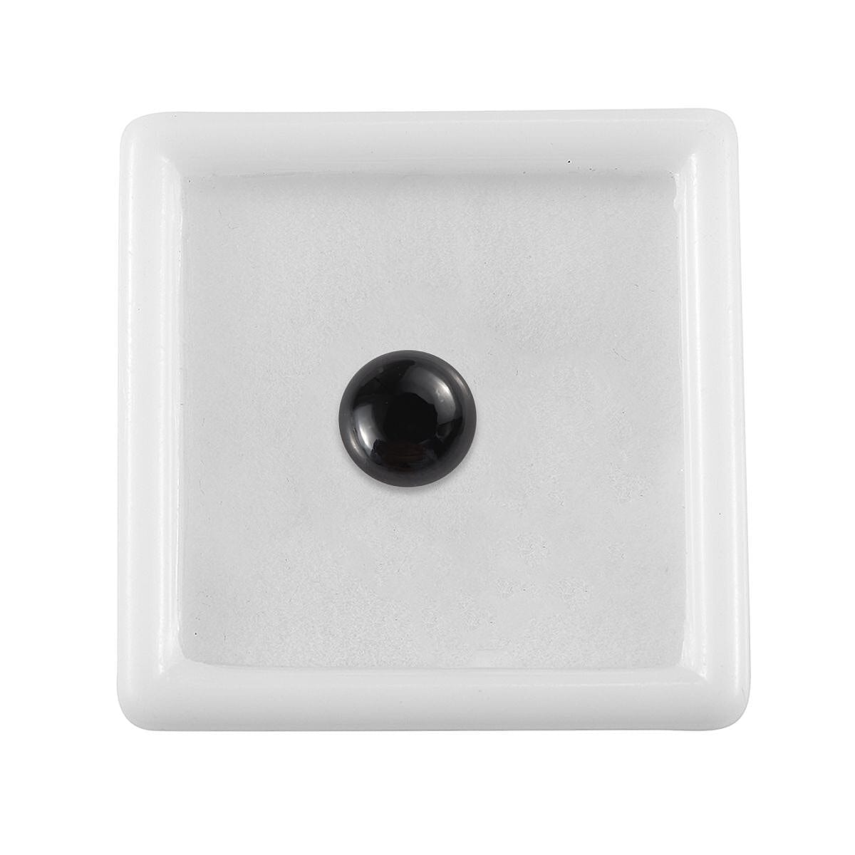 Black Spinel Loose Gemstone in Round Shape (9mm) 7778384 3