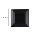 Black Spinel Square 10 mm