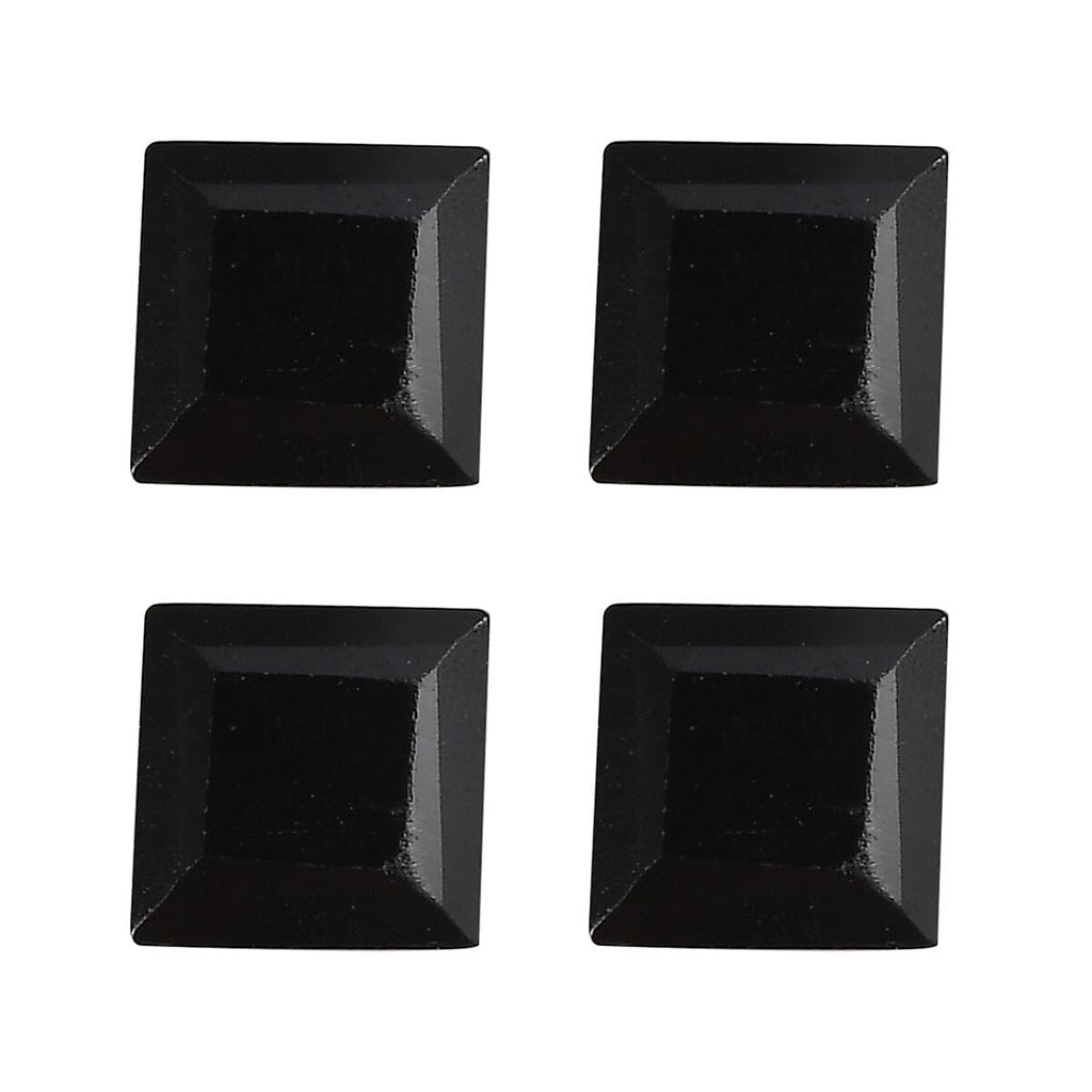 Black Spinel Square 4 mm