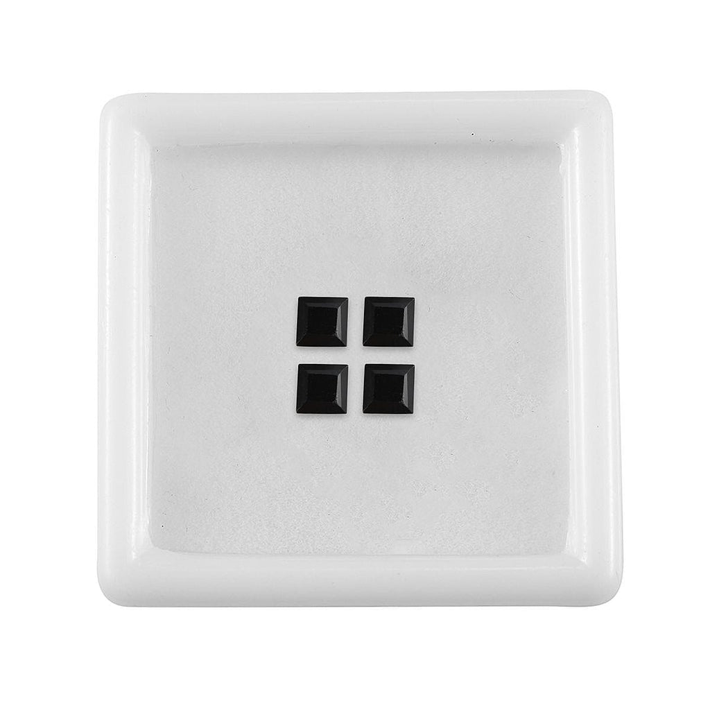 Black Spinel Square 5 mm