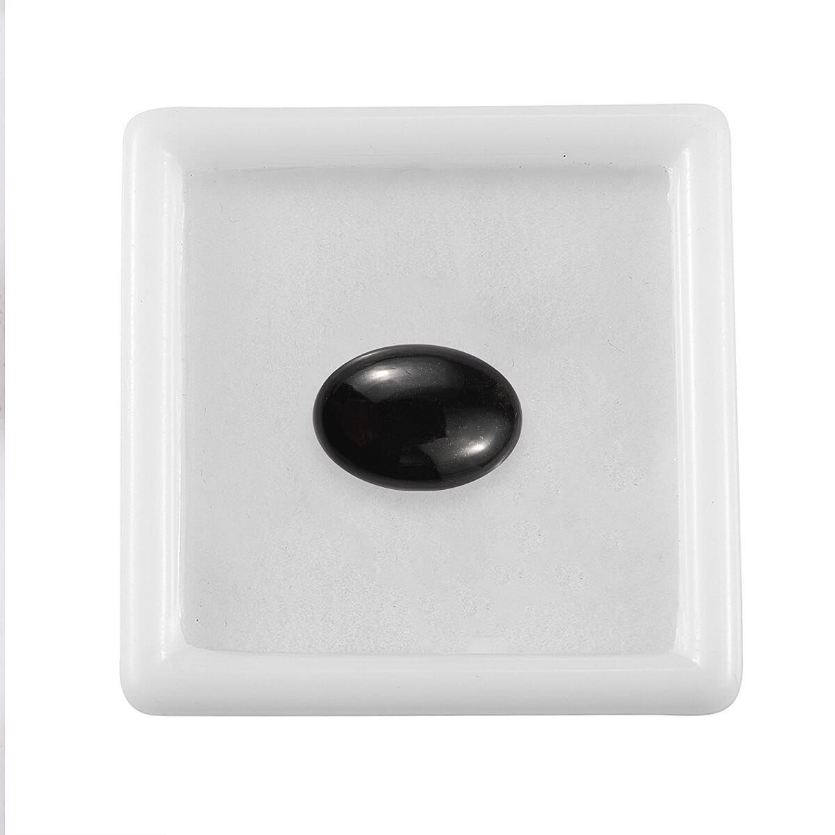 Black Tourmaline Loose Gemstone in Oval Shape (14x10mm) 7773005 3