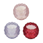 Pomegranate & Lavender Scented Candle (64 g) - Pink Purple and Burgundy