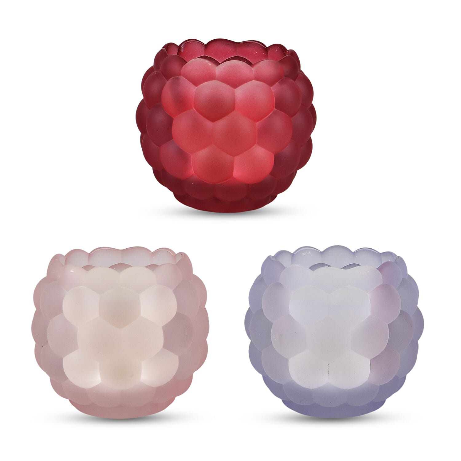 Pomegranate and Lavender Scented Candle (64 g) - Pink, Purple, and Burgundy 8256338 4