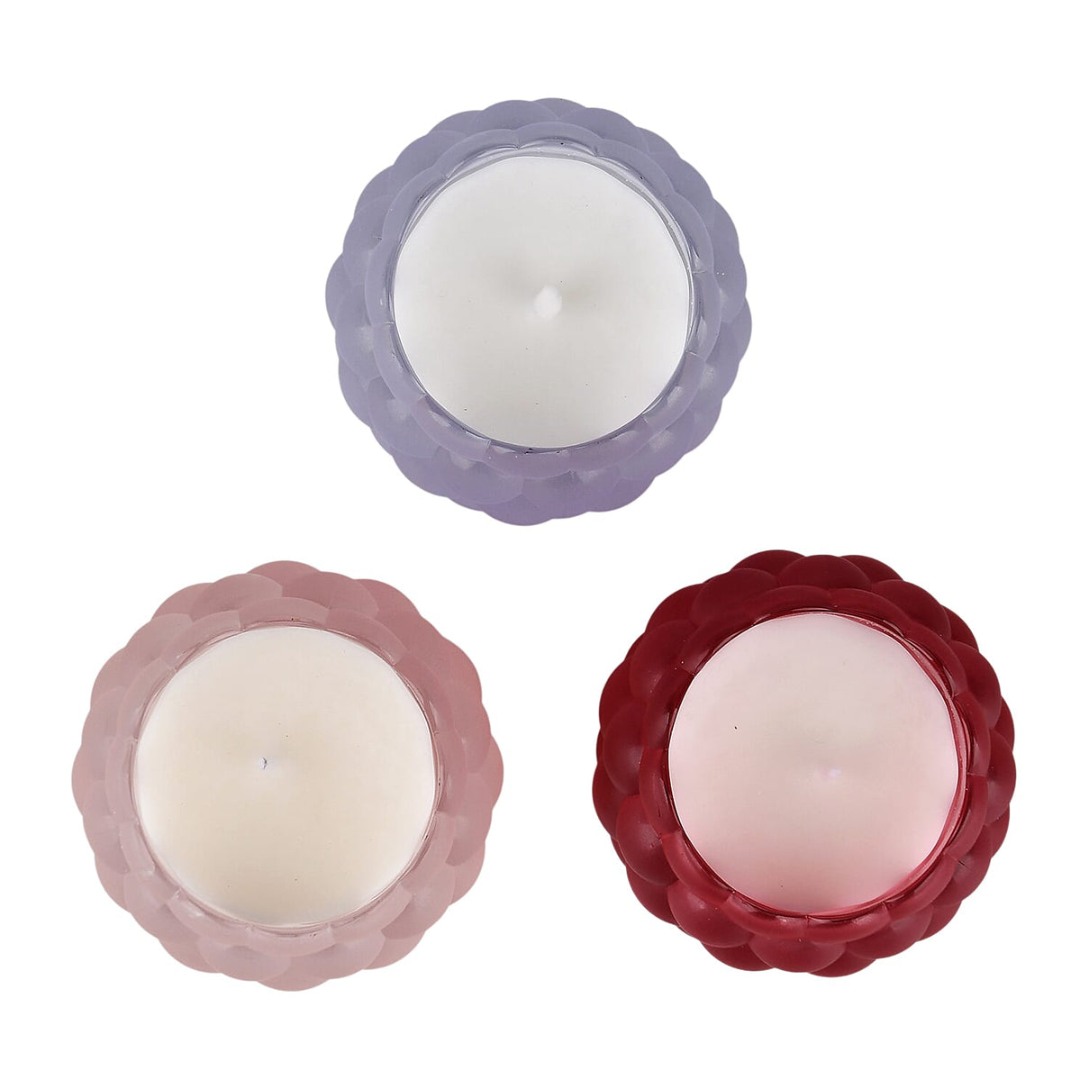 Pomegranate and Lavender Scented Candle (64 g) - Pink, Purple, and Burgundy 8256338 5