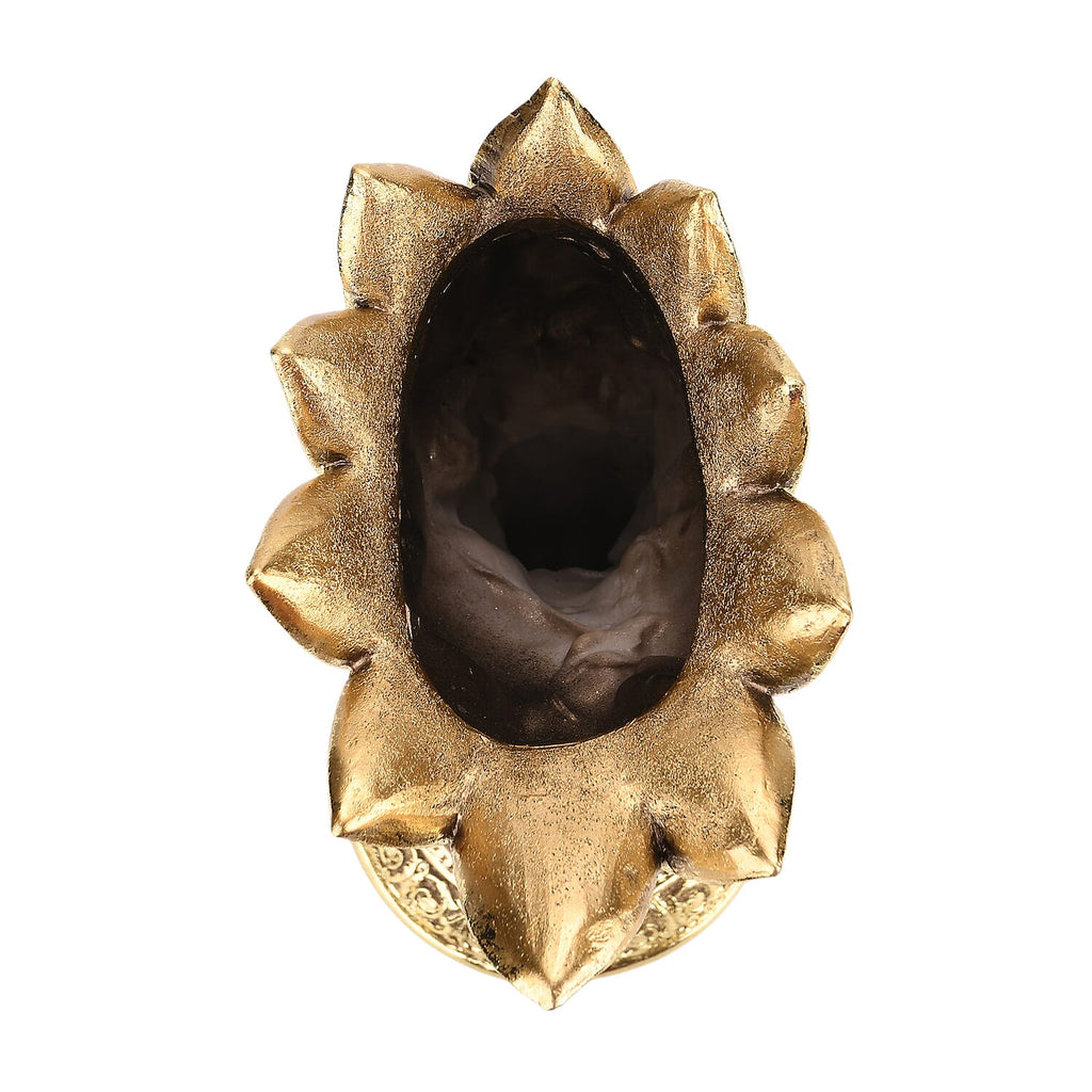 Bliss - Beyond Stunning Peacock Vase (17.5x 11.5 x 29 cm) - Silver - Gold